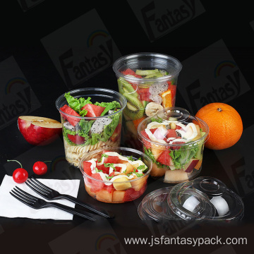 Disposable Plastic Salad Bowl Pet Bowl For Salad